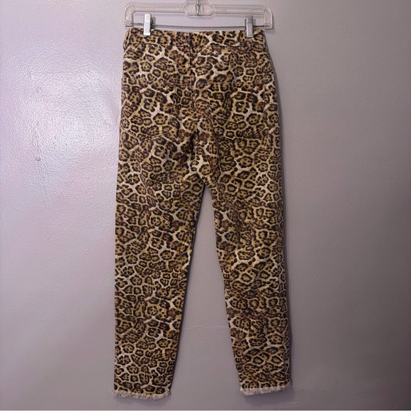 Adika Leopard print jeans Size S - Picture 5 of 5